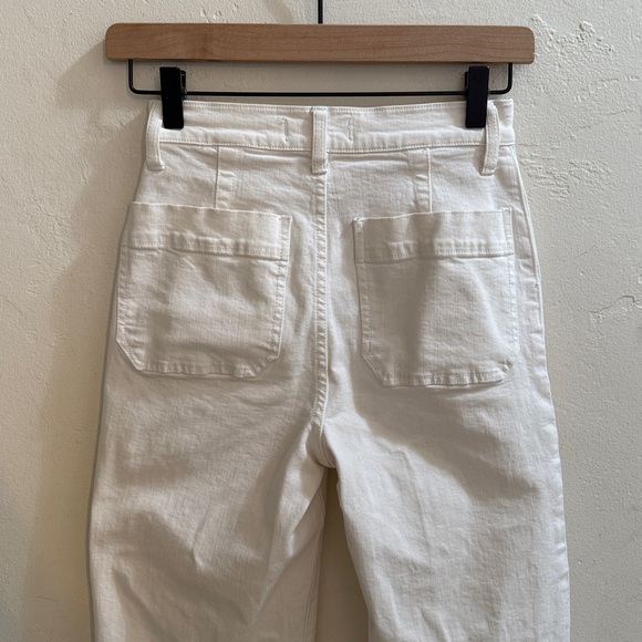 Madewell Women's White Ankle Jeans size 24 - Picture 4 of 7